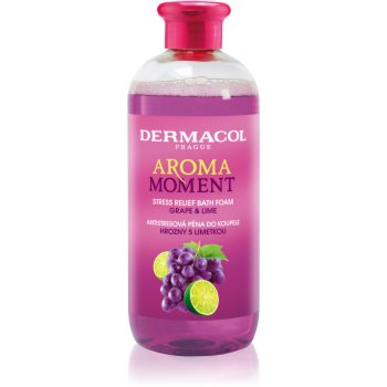 Dermacol Aroma Moment Grape & Lime spumă de baie anti-stres - imagine 2